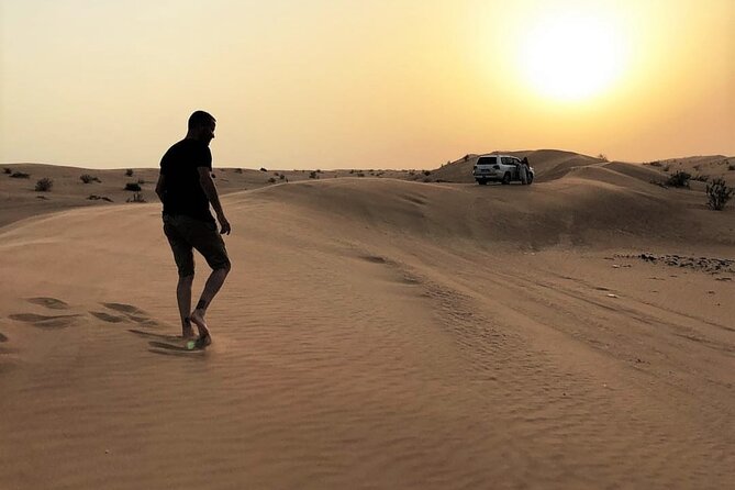 No Rush Desert Safari: 6-Hour Adventure & Inland Sea Relaxation - Sunset at Sealine Beach