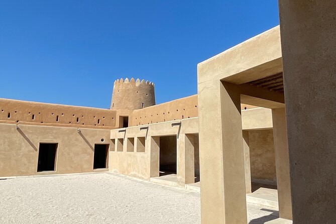 North Qatar Guided Expedition to Nature Charms - Al Jumail Village, ruins beside the coast