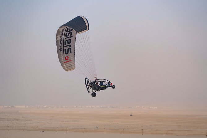 Paratrike Air Tour Doha - The drive from Doha to the coast