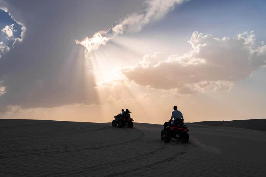 Private Half-Day Desert Safari Tour+Camel Ride - The Inland Sea near the Saudi border
