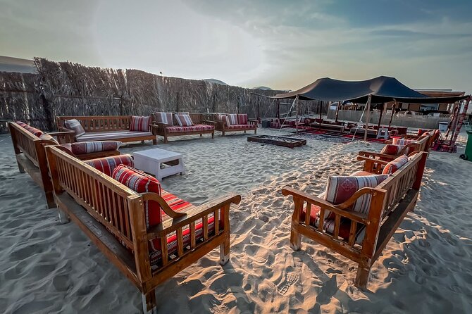 Private Overnight Desert Safari, Dune bashing, dinner & Breakfast - Choosing between a room, dome, or igloo