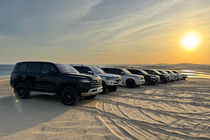 Private Sealine Beach Tour with Desert Activities - Key points to know before booking