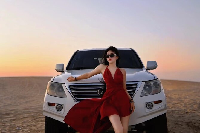 Private Sealine Beach Tour with Desert Activities - Your private ride and guide