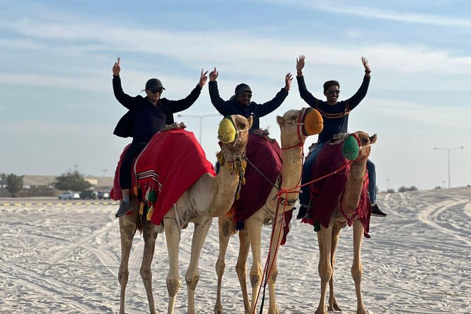 Private Sealine Beach Tour with Desert Activities - Tea, coffee, and time at Sealine Beach