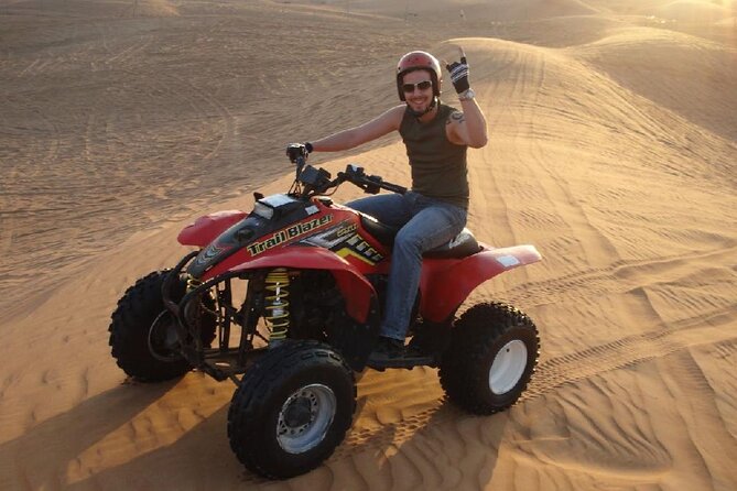Qatar ATV And Quad Bike Experience With Sand Boarding - Sandboarding after the engine noise
