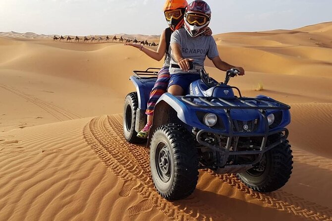 Qatar ATV And Quad Bike Experience With Sand Boarding - Getting comfortable with the ATV before riding