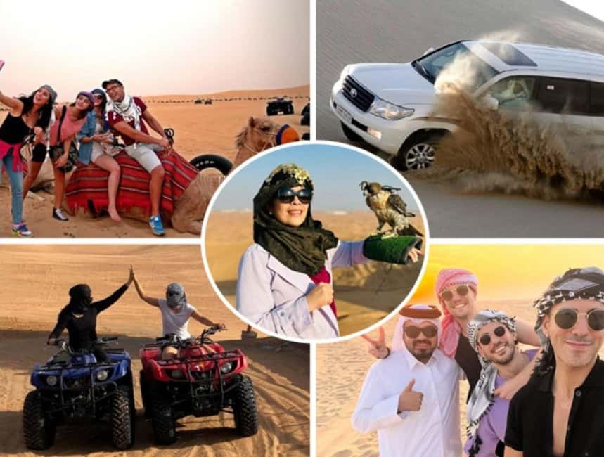 Qatar: ATV & Quad Dune Bashing, Camel Ride, & Sandboarding - Guides make or break the day