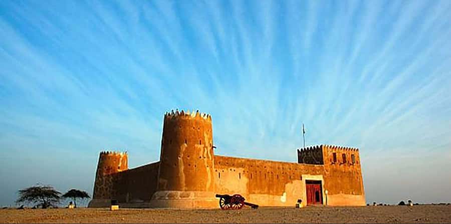 Qatar: Combo Tour of the North and West with Pickup - Jumail’s abandoned homes
