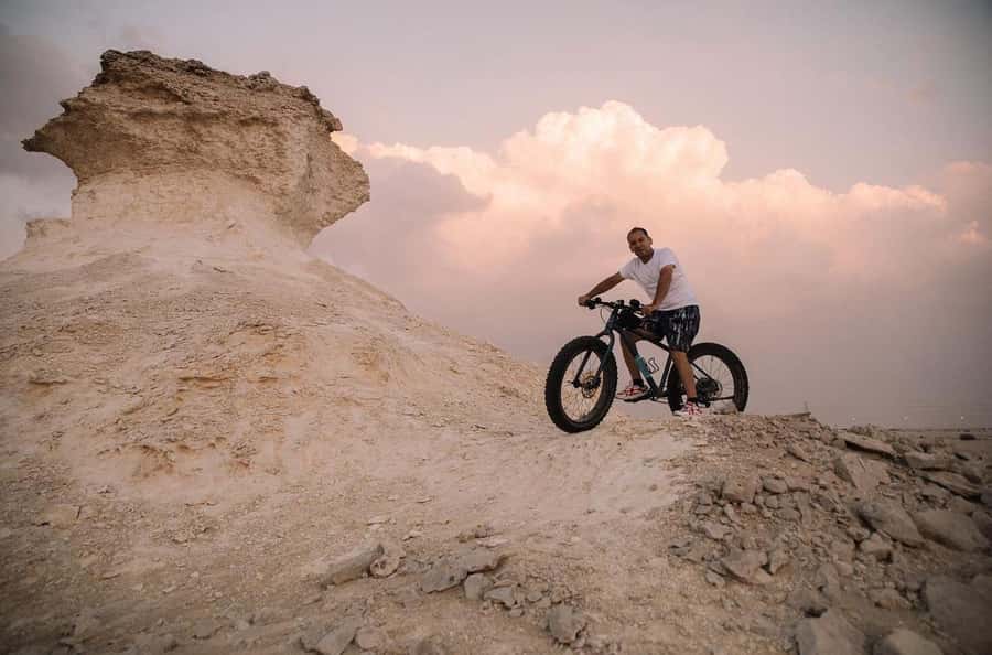 Qatar: Combo Tour of the North and West with Pickup - A look at camel-racing country