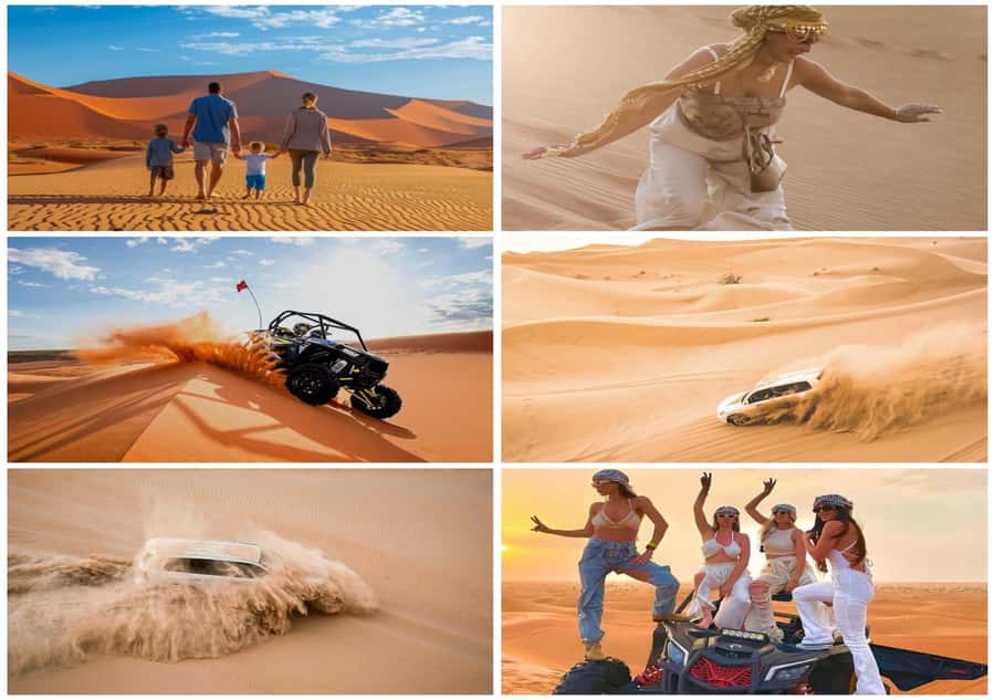 Qatar: Desert Safari, Camel Ride, Inland sea, Sandboarding - Leaving Doha for Qatar’s open desert