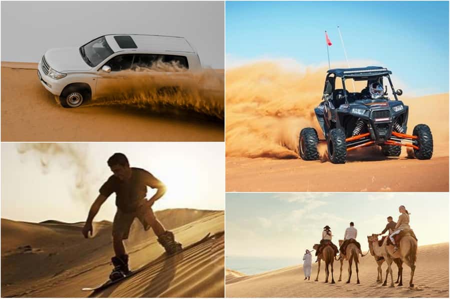 Qatar Desert Safari, Quad bike, Camel Ride and Sandboarding - Key points to know before you book
