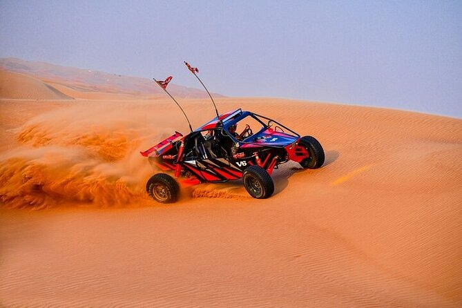 Qatar Desert Thrills Self Ride Dune Buggy Safari and Camel Ride - Safety briefing before the engine starts