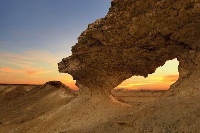 Qatar West Coast tour to Richard Serra Sculpture and Mushroom Rock Formation - Leaving Doha for Al Shahaniya