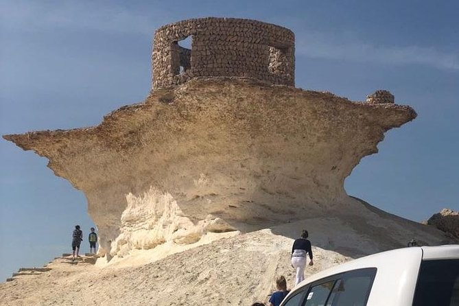 Qatar West Coast tour, Zekreet, Richard Serra Sculpture, Mushroom Rock Formation - Zekreet Beach and Mushroom Rock