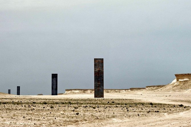Qatar West Coast tour, Zekreet, Richard Serra Sculpture, Mushroom Rock Formation - Who will enjoy this west-coast outing