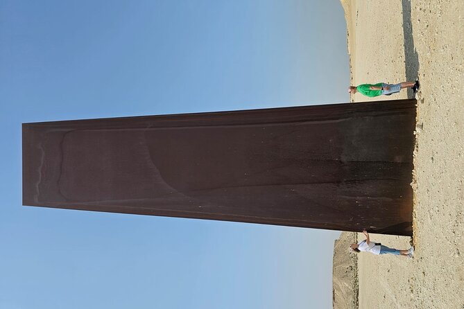 Qatar West Coast Zkreet Richard Sierra Camel Track Rock Formation - Richard Serra’s East-West/West-East