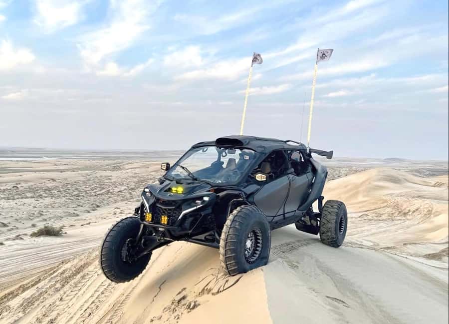 Quad Bike/Buggy, Desert Safari, Camel Ride, Dune Bashing - Red dunes bring the main rush