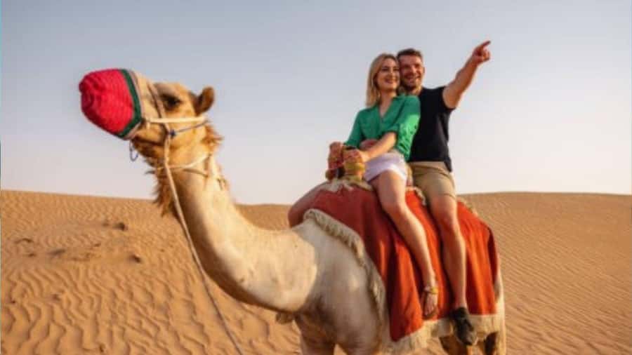 Sunrise/Sunset DuneBashing,CamelRide InlandSea &Sandboarding - The Inland Sea and its unusual contrast