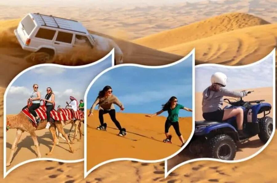 Sunset Desert Safari with Dune Bashing & Inland Sea Views - Mesaieed brings the first desert views