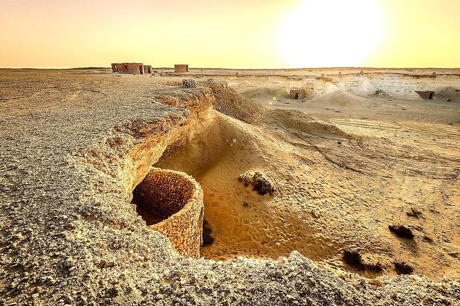 West Coast tour, Zekreet, Richard Serra Sculpture, Mushroom Rock Formation - Richard Serra’s four steel plates in Brouq