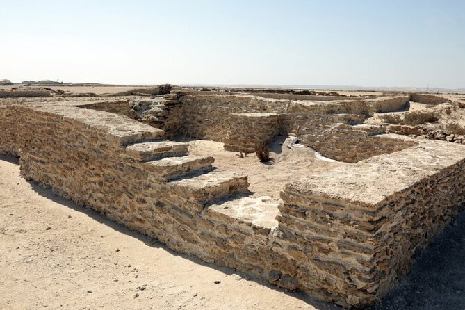West Of Qatar Richard Serra sculpture, Mushroom Hills,Camel track - What the $65 price delivers