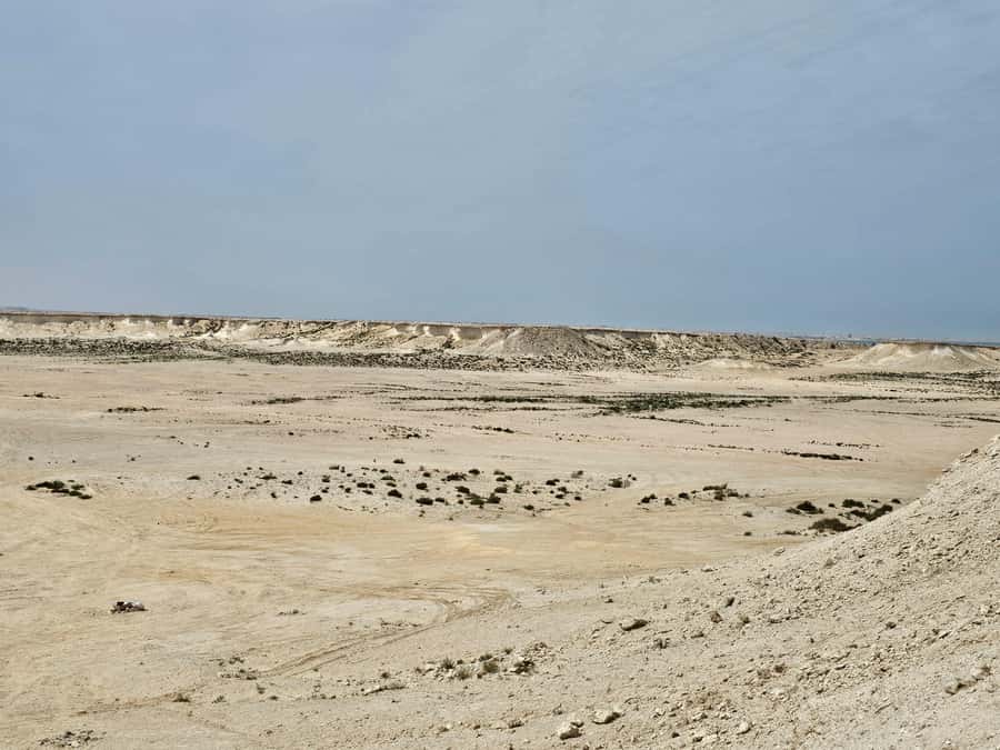 West Qatar-Doha Richard sierra,camel race,mushroom rock - Umbrella Rock and Qatar’s unusual movie set relic